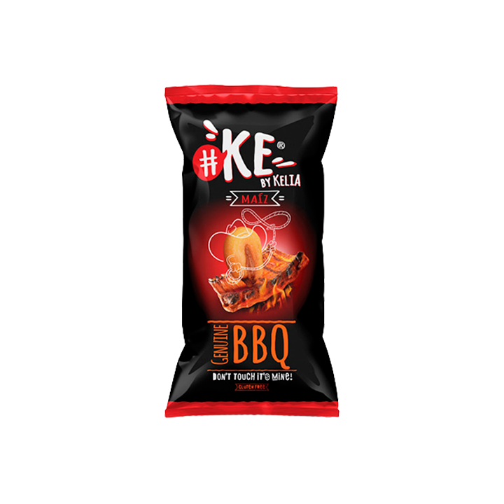 Kekicos Maíz Frito Blandito BBQ 100g Kelia R6-Distribución Mayorista