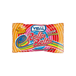 Rolla Belta Multicolor 20g Vidal-Distribución Mayorista