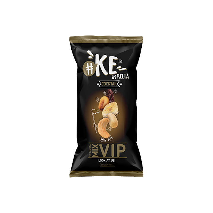 Kemix VIP Frutos Secos sin Cáscara 110g Kelia R6-Distribución Mayorista