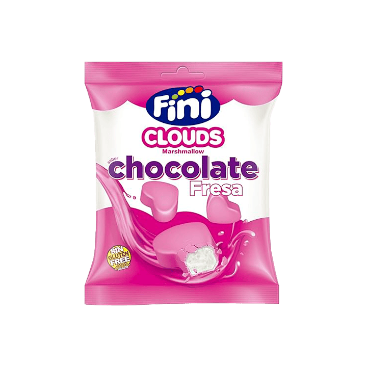 Nubes Sabor Chocolate Fresa 80g Fini-Distribución Mayorista