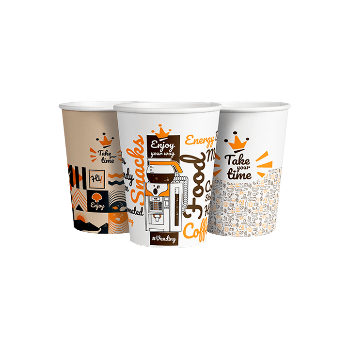 Papieren Bekers voor Vending SP9 OZ - 280ml- Distribución Mayorista