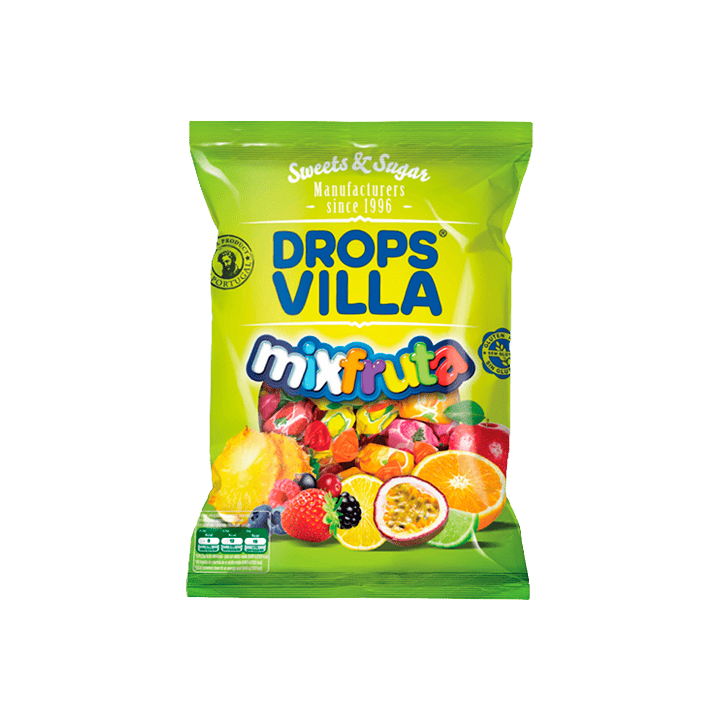 Caramelo Mix Frutas 100g Villa-Distribución Mayorista