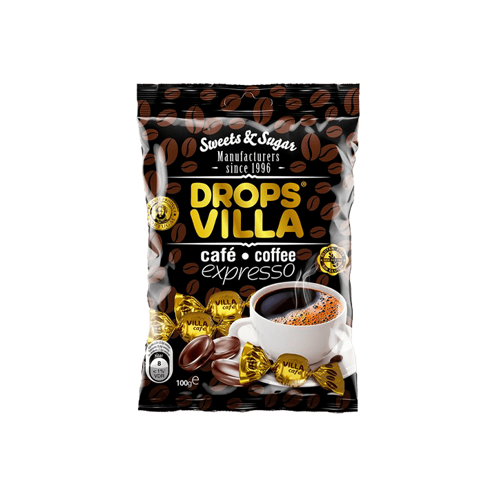 Villa Mini Café Expresso Candy 100 g | Distribución Mayorista