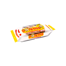 Donettes Blancos Rayados 105g Donuts-Distribución Mayorista