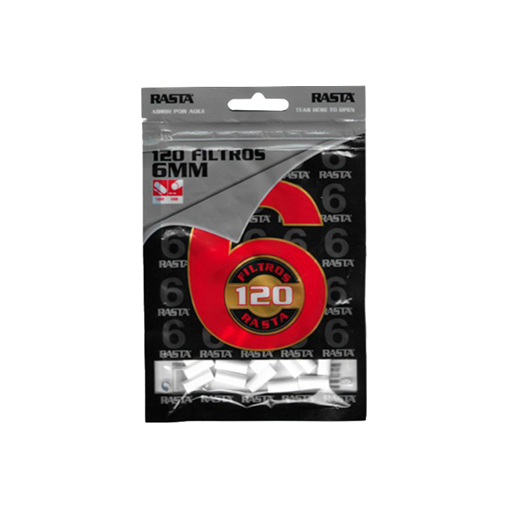 Rasta Katoenen Filters 6 mm | Distribución Mayorista