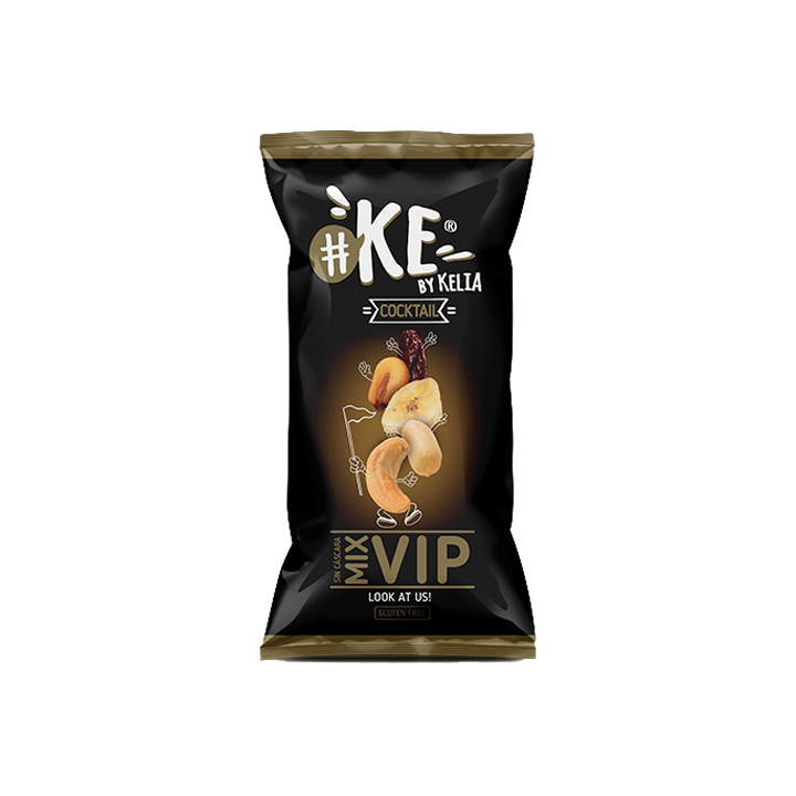 Kemix Vip Cocktail Frutos Secos sin Cáscara 35g Kelia R2-Distribución Mayorista