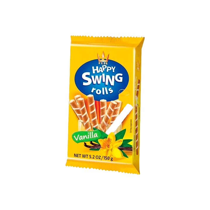 Tubitos Relleno Vainilla 150g-Distribución Mayorista