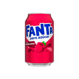 Fanta Framboos Zero Suiker 330 ml | Distribucion Mayorista
