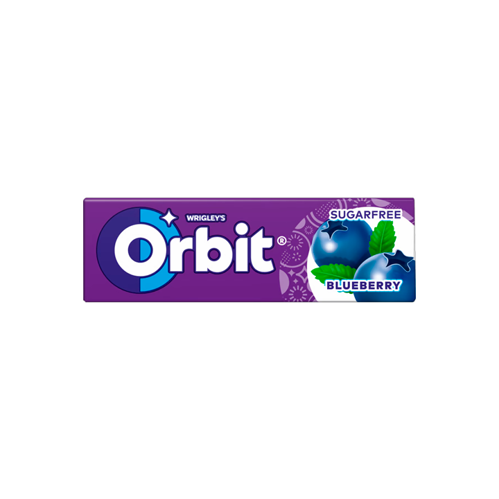 Orbit Dragee Bosbes 14 g -Distribución Mayorista