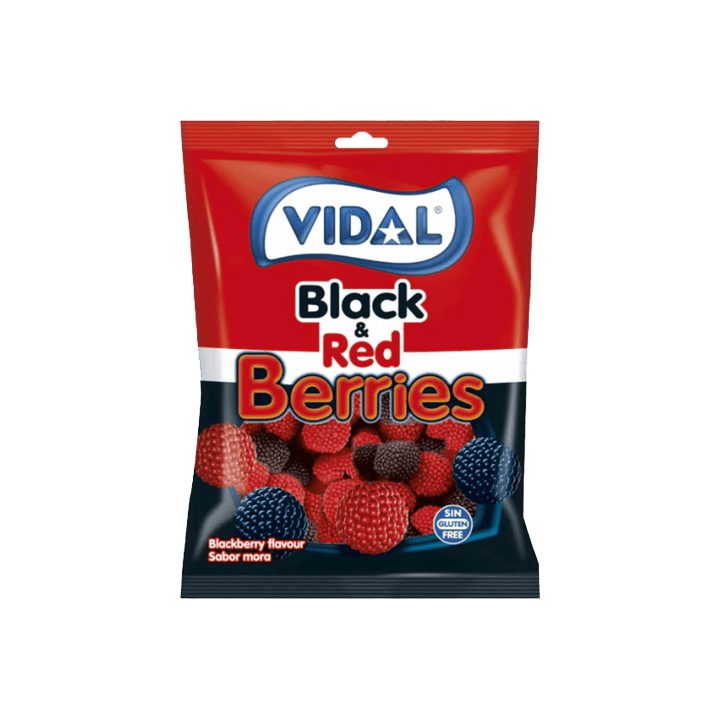 Moras Black & Red 100g Vidal-Distribución Mayorista