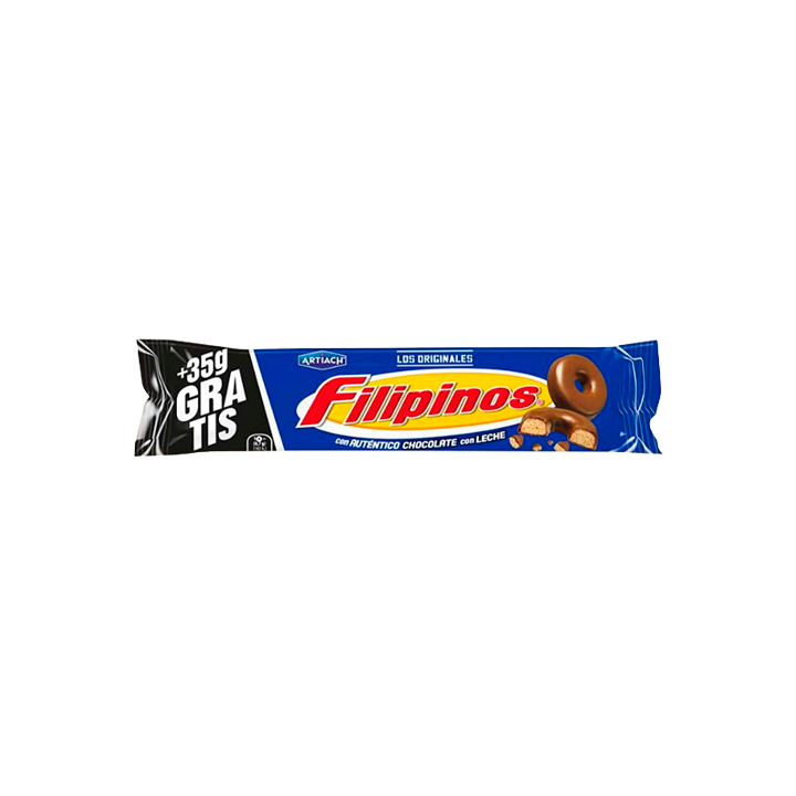Filipinos Chocolat au Lait Artiach 128 g | Distribucion Mayorista