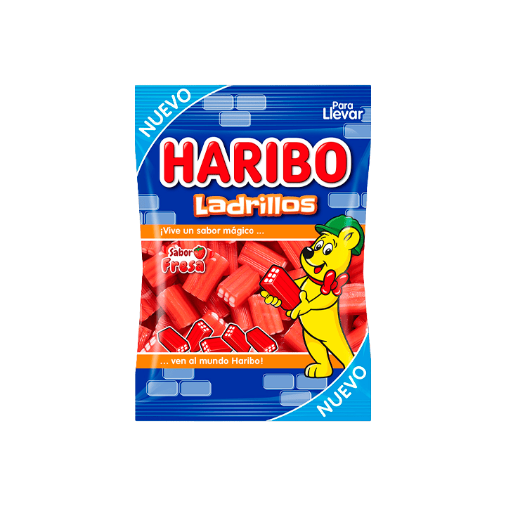 Ladrillos 100g Haribo - Distribución Mayorista