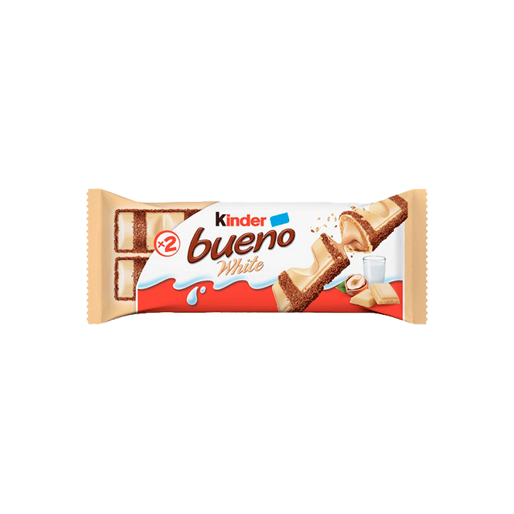Kinder Bueno Blanco 39g T15 - Distribución Mayorista