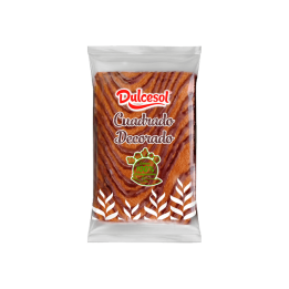 Quadrado Decorado 85g Dulcesol-Distribución Mayorista