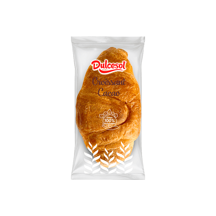 Croissant Relleno Chocolate 45g Dulcesol-Distribución Mayorista