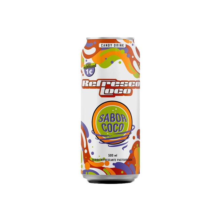 Loco Gemarkeerde Kokos Frisdrank 500 ml - Distribución Mayorista