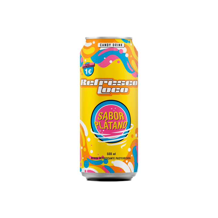 Refresco Loco Marqué Banane 500ml - Distribución Mayorista