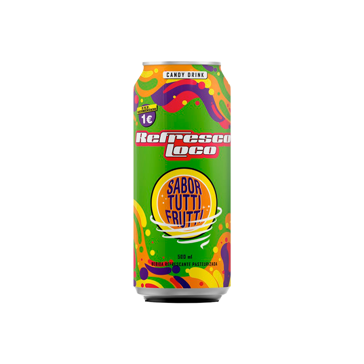 Refresco Loco Marked Tutti Frutti 500ml - Distribución Mayorista