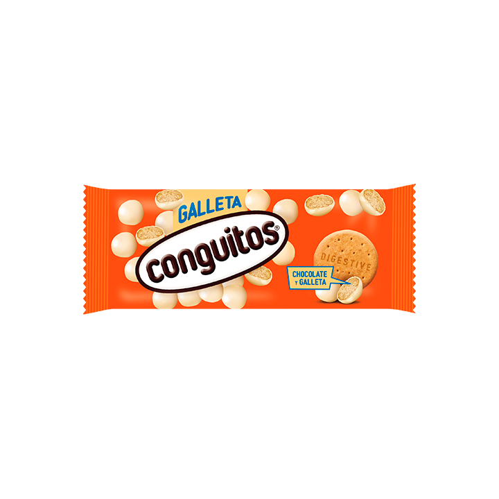 Conguitos Cookies White 50g - Distribución Mayorista