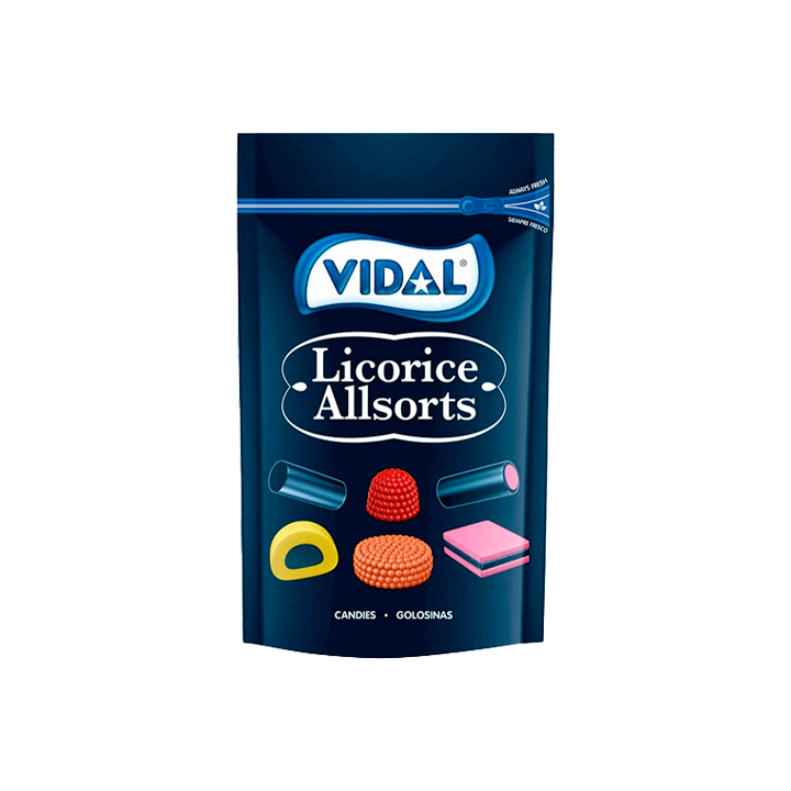 Regaliz Mix 90 g Vidal | Distribución Mayorista