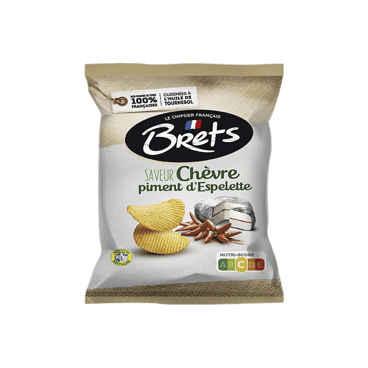 Brets geitenkaas & paprika chips - Distribución Mayorista