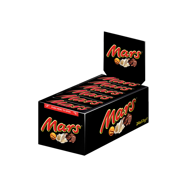 Mars 51g - Distribución Mayorista