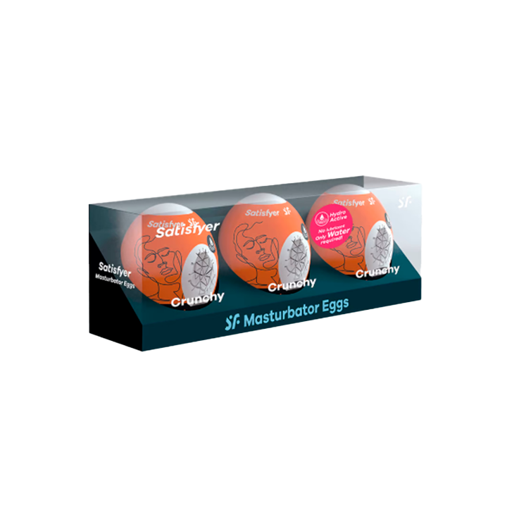 Ovo Crunchy Masturador Satisfyer - Distribución Mayorista