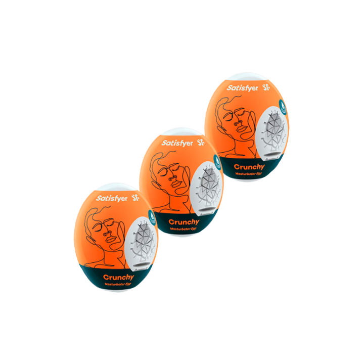 Ovo Crunchy Masturador Satisfyer - Distribución Mayorista
