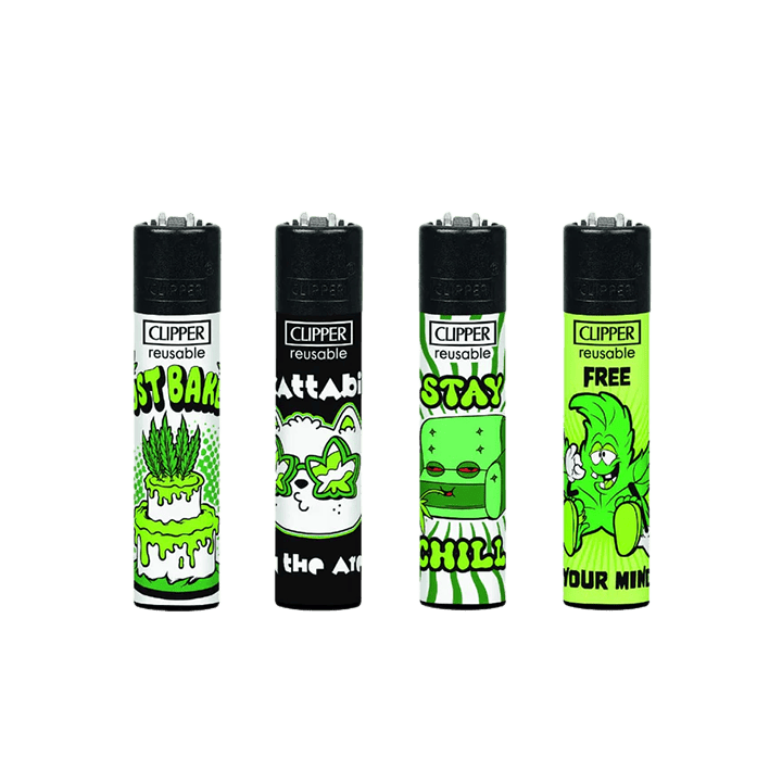 Clipper Aansteker CP11 Marihuanablad | Distribución Mayorista