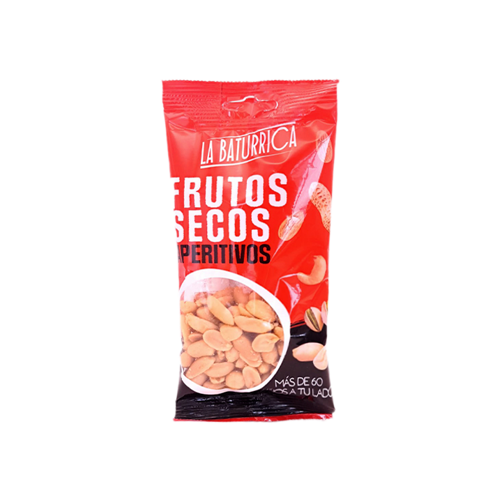 Cacahuete Frito 80g La Baturrica-Distribución Mayorista
