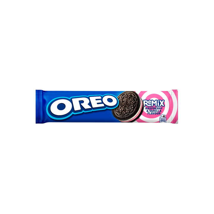 Oreo Remix Framboos & Vanille 157g - Distribución Mayorista