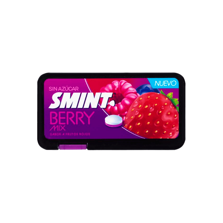 Smint Flat Berry Mix 21g - Distribución Mayorista