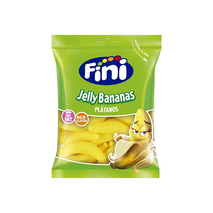 Jelly Bananas 90g Fini-Distribución Mayorista