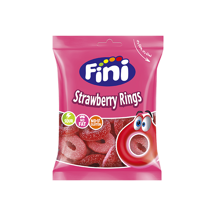 Aardbeiringen 90 g Fini-Distribución Mayorista