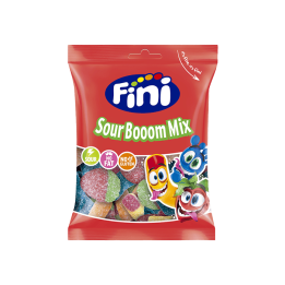 Sour Boom Mix Zuur Assortiment 90 g Fini | Distribución Mayorista