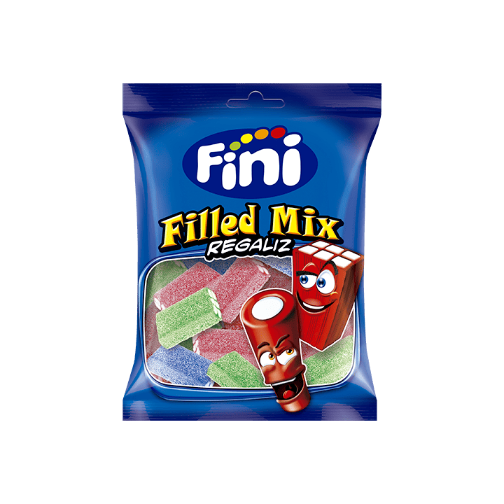 Filled Mix Ladrillos Pica 90g Fini-Distribución Mayorista