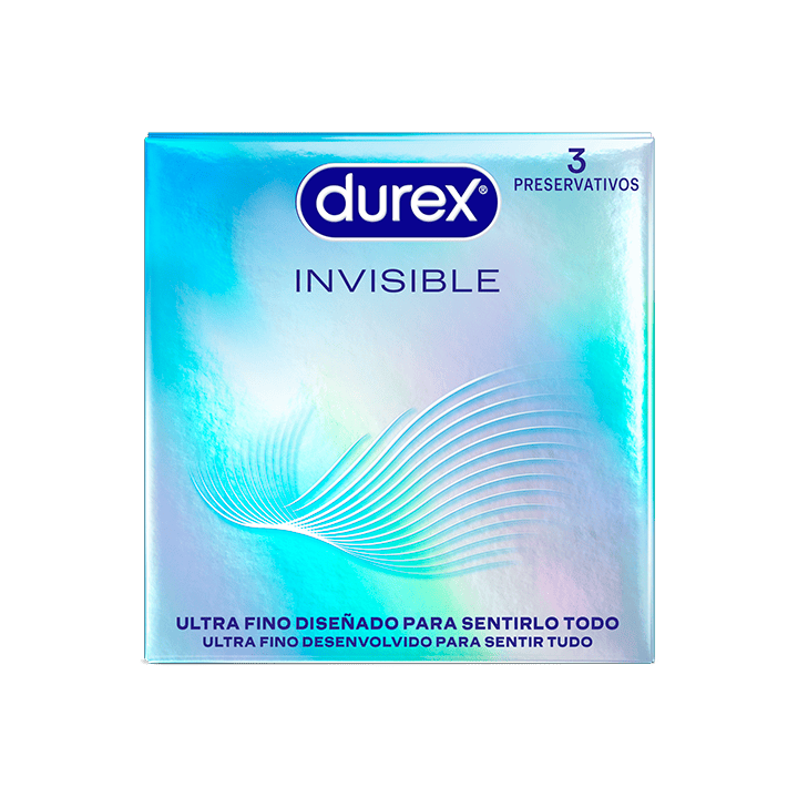 Durex Invisível 3 uds - Distribución Mayorista