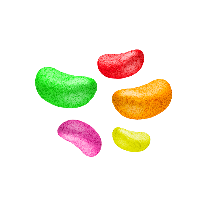 Sour Jelly Beans 85 g Fini | Distribución Mayorista