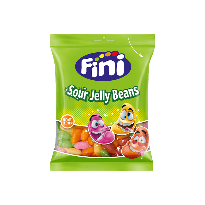 Sour Jelly Beans 85 g Fini | Distribución Mayorista