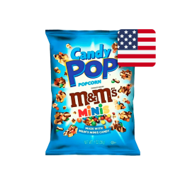 Candy Pop Popcorn M&M's Minis 28g - Distribucion Mayorista