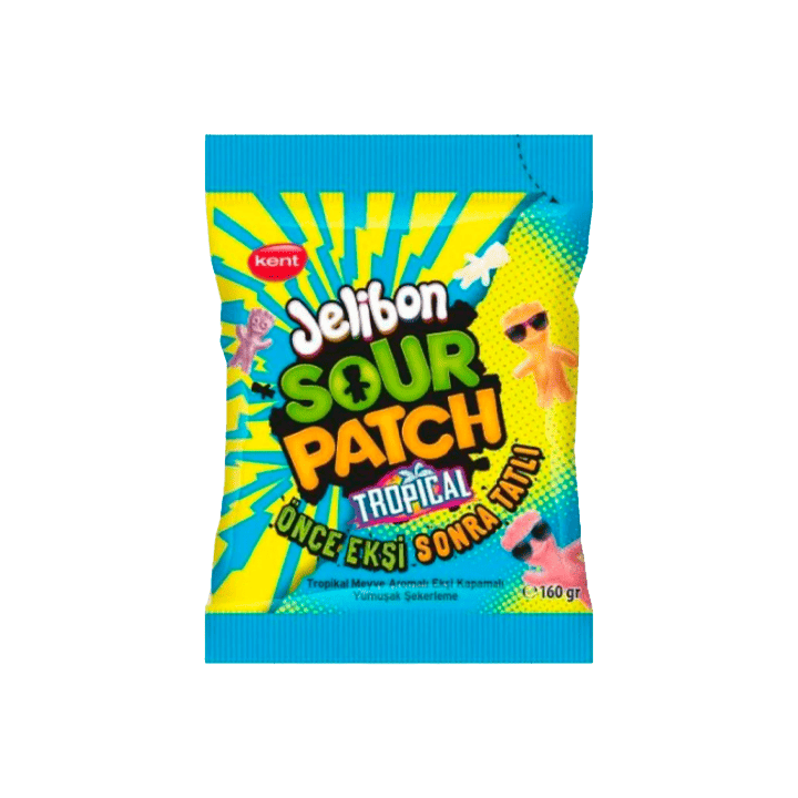 Jelibon Sour Patch Tropical 80 g | Distribución Mayorista