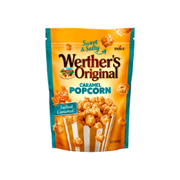 Werther’s Original Salted Caramel Popcorn 140 g | Distribución Mayorista