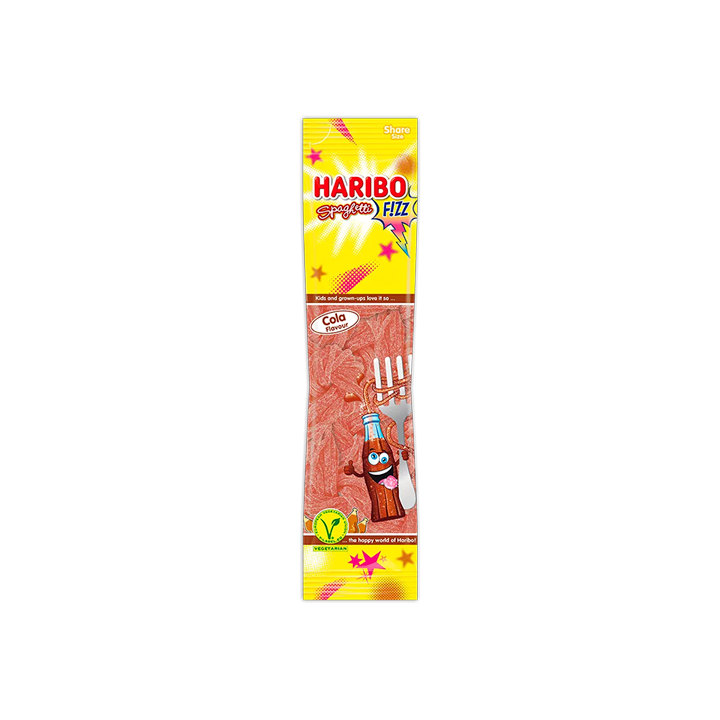 Haribo Cola Spaghetti 200g - Distribución Mayorista