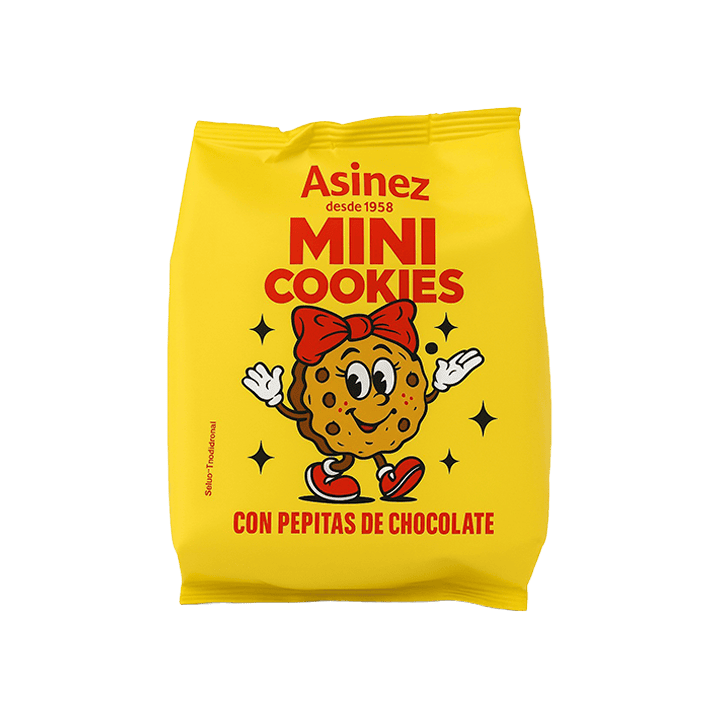 Mino Cookies Asinez 80g - Distribución Mayorista
