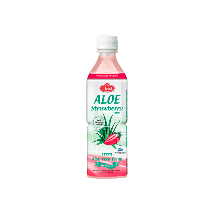 Bebida Aloé Vera Morango 500ml T'best - Distribución Mayorista