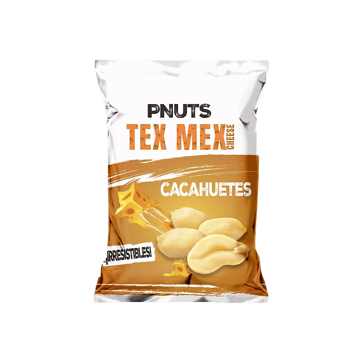 Pnuts TexMex Cheese Cacahuete 80g Baturrica - Distribución Mayorista