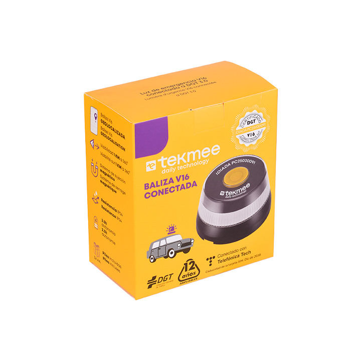 V16 verbonden noodlicht Tekmee | Distribución Mayorista