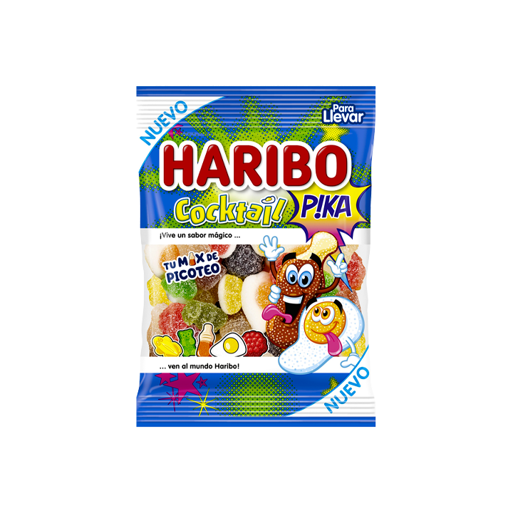 Haribo Cocktail Pica 90g - Distribución Mayorista
