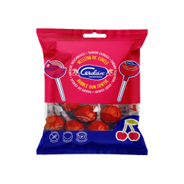 Chupa cereza chicle 15,5g Cerdán caramelos - Distribución Mayorista