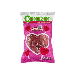 Mini Heart Lollipop 5.6 g Cerdán Caramelos - Distribución Mayorista